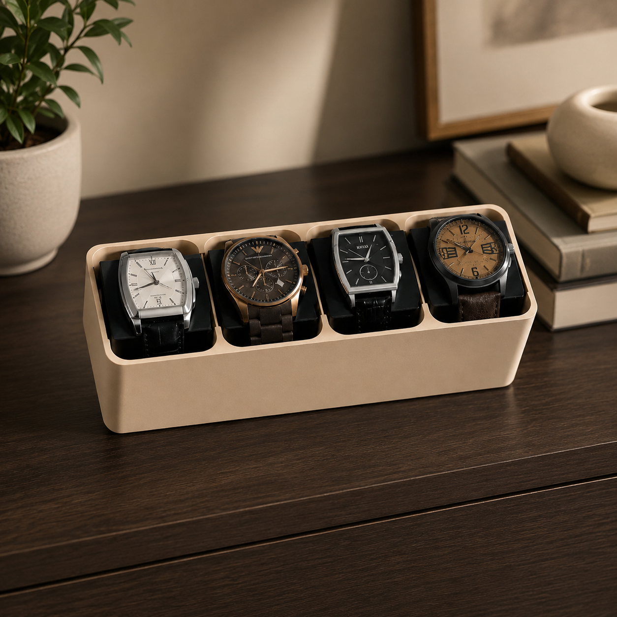 Organizador para 4 Relojes