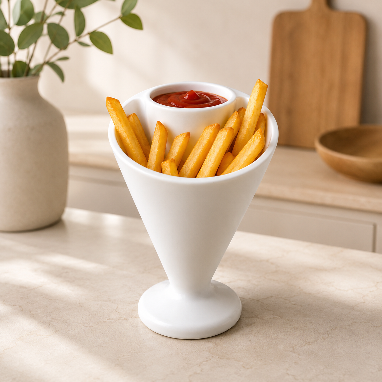 Soporte para Papas con Dip