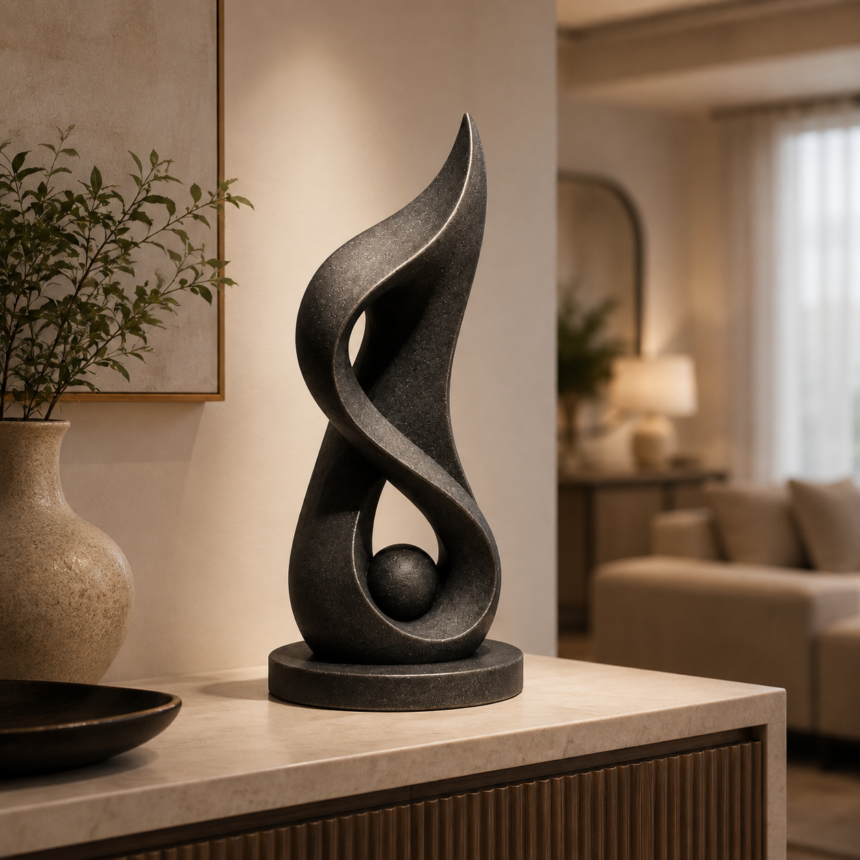 Escultura Abstracta Infinita