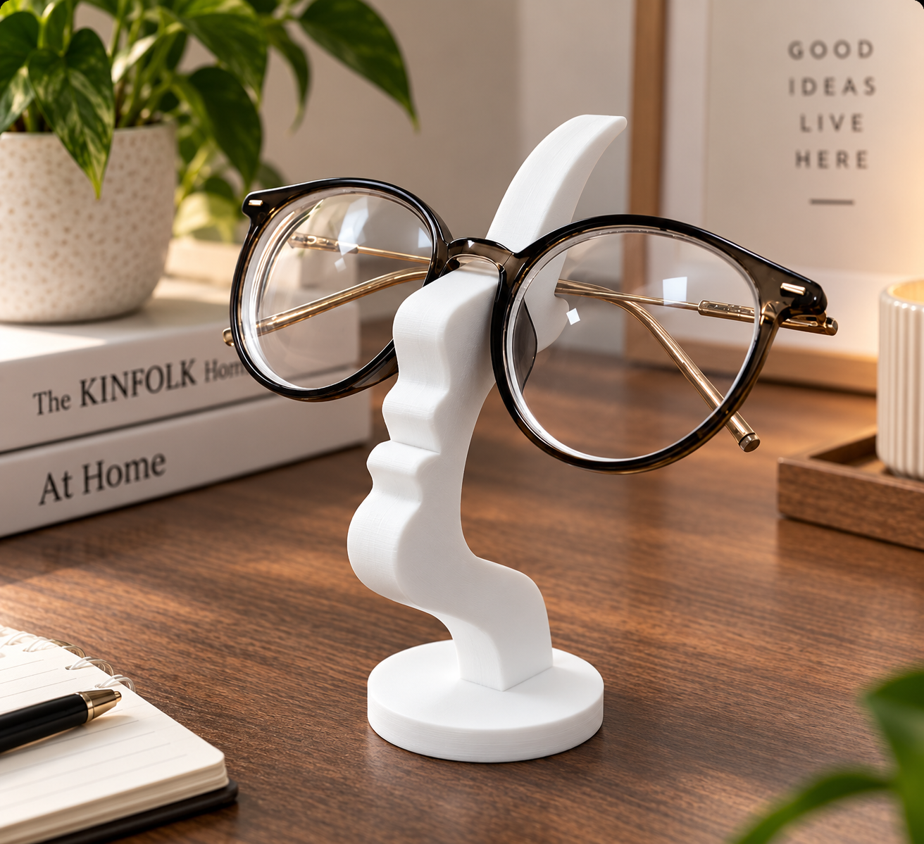 Soporte Escultural para Lentes