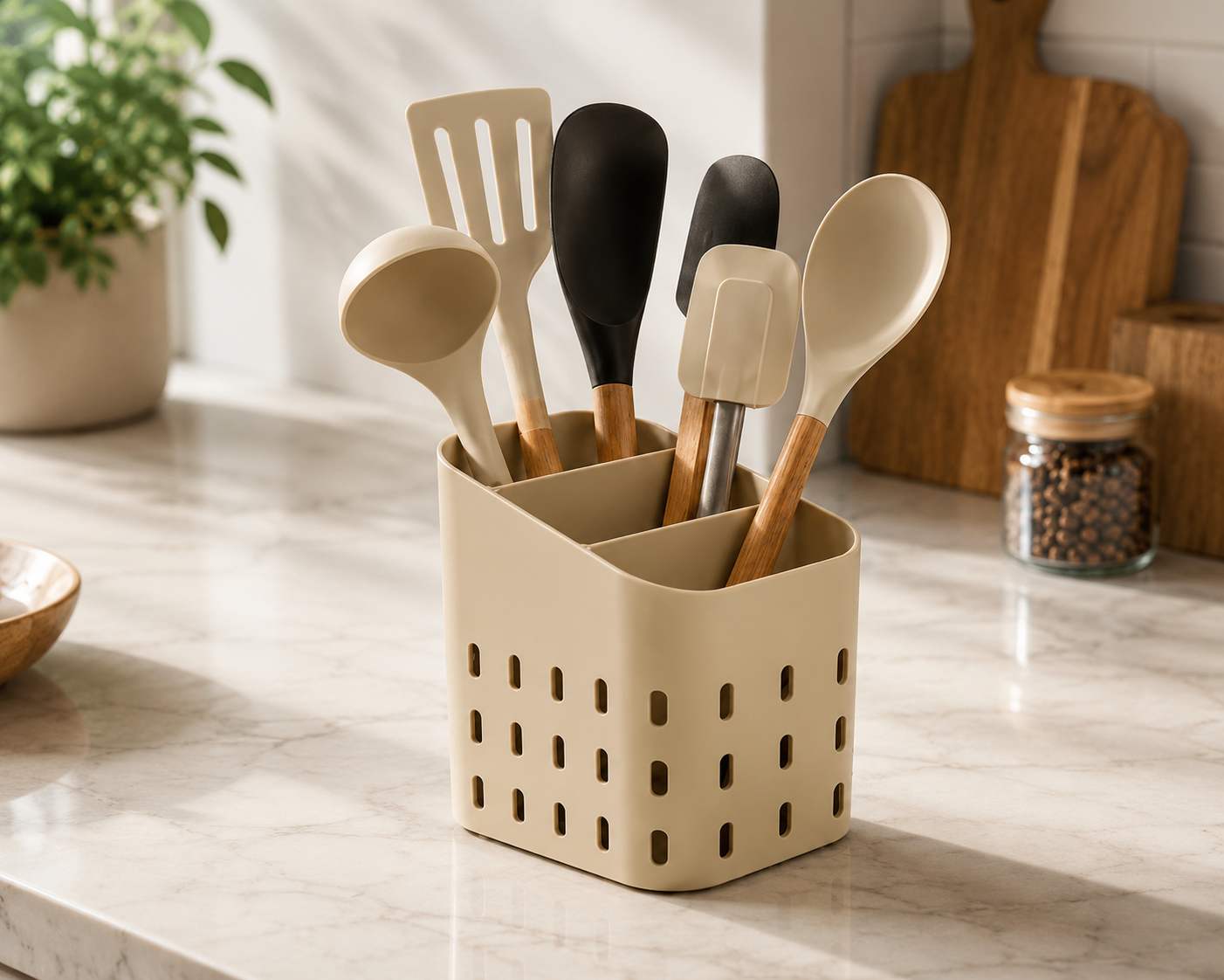 Organizador de utensilios de cocina