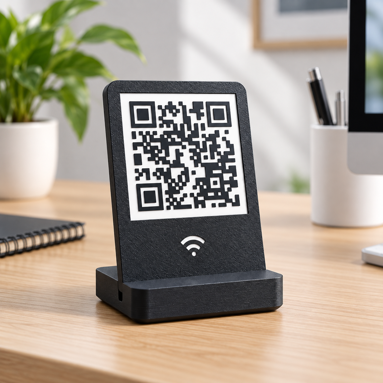 Soporte Personalizado con Código QR