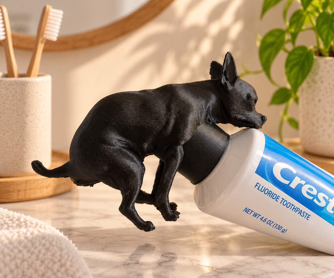Exprimidor de Pasta Dental Perrito