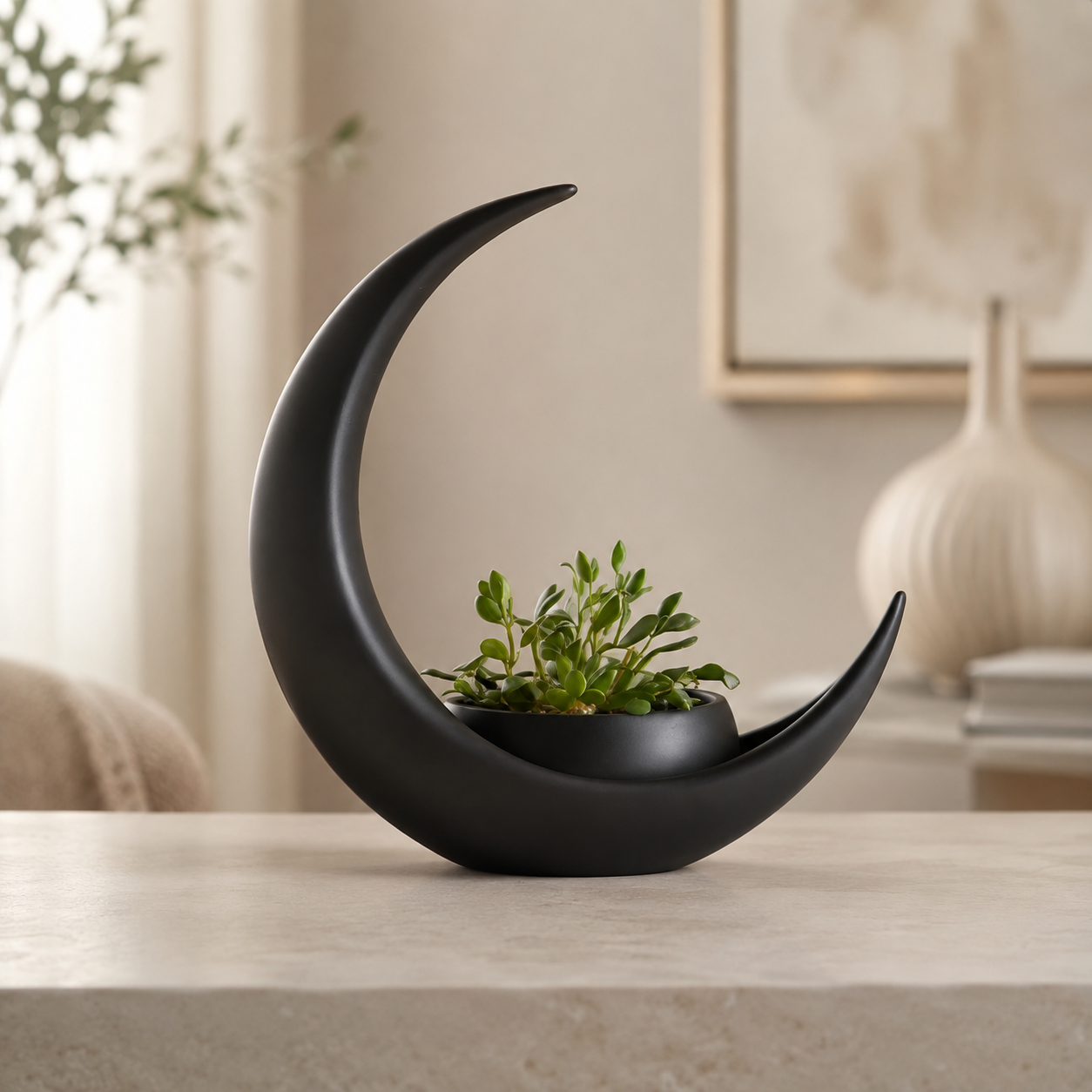 Maceta Luna Creciente