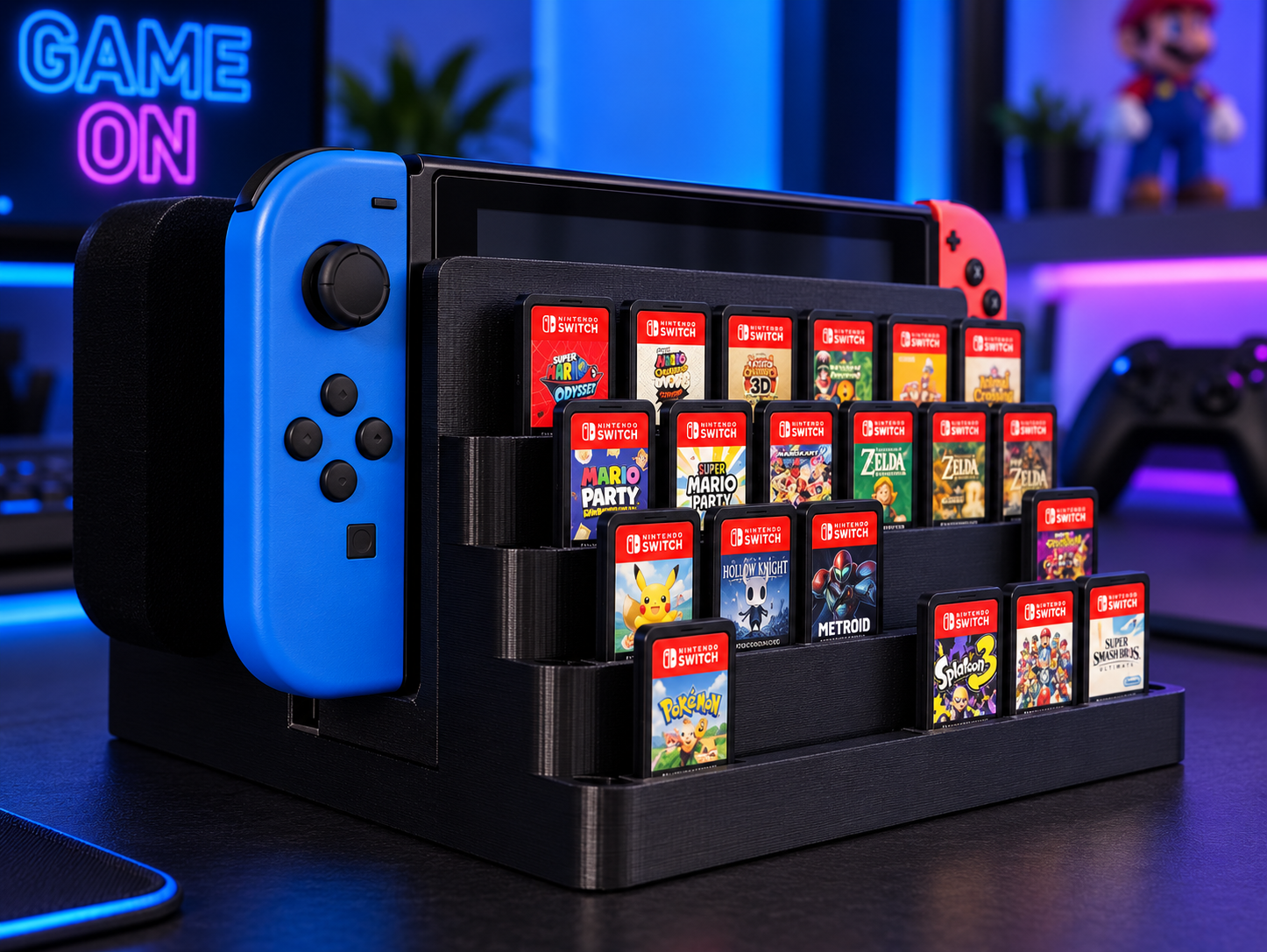 Organizador para Nintendo Switch y Juegos